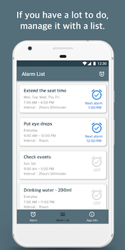 Repeat Alarm - Recurring reminder & Interval timer for PC screenshot 3