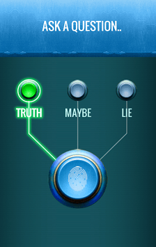 Finger Lie Detector Test Prank for PC screenshot 1