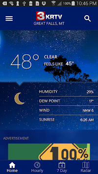 KRTV STORMTracker Weather App for PC screenshot 1