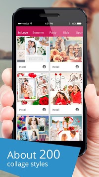 Collage+ picmix, slideshow with music, album maker for PC screenshot 1