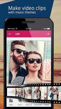 Collage+ picmix, slideshow with music, album maker for PC screenshot 2