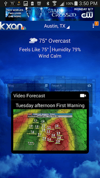 KXAN Weather for PC screenshot 1