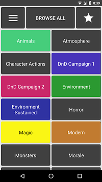 RPGsound (RPG Soundboard) for PC screenshot 1