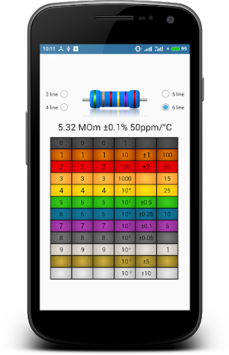 Resistor Color Code for PC screenshot 2