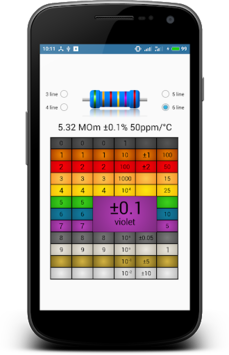 Resistor Color Code for PC screenshot 3