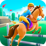 Cartoon Horse Riding - Derby Racing Game for Kids APK