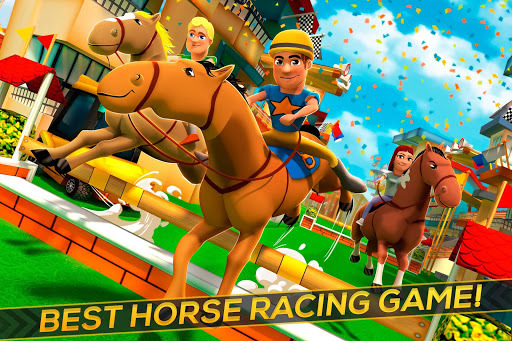 Cartoon Horse Riding - Derby Racing Game for Kids for PC screenshot 1