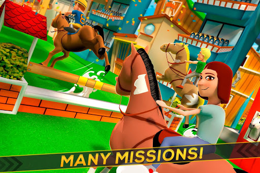 Cartoon Horse Riding - Derby Racing Game for Kids for PC screenshot 2