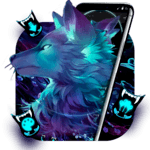 Dark Night Magic Wolf Theme APK