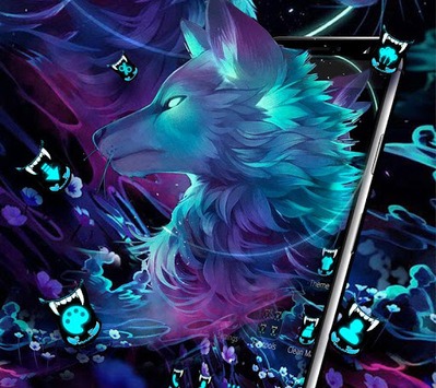 Dark Night Magic Wolf Theme for PC screenshot 2