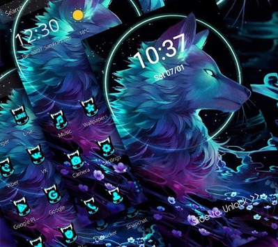 Dark Night Magic Wolf Theme for PC screenshot 3