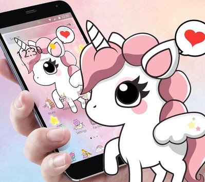 Cartoon Cute Lovely Unicorn Theme for PC screenshot 1