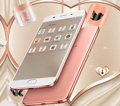 Rose Gold Mettle Finish Theme for PC screenshot 2
