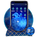 3D Crystal Apple Launcher Theme APK