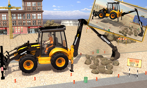 Excavator Simulator - Construction Road Builder for PC screenshot 1