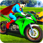 Superheroes Bike Stunt Racing Games APK