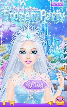 Princess Salon: Frozen Party for PC screenshot 1