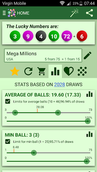 Lottery Generator & Statistics for PC screenshot 1