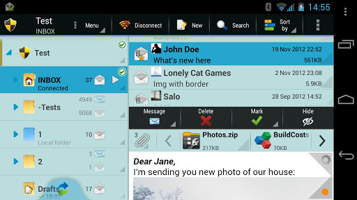 ProfiMail Go - email client for PC screenshot 2