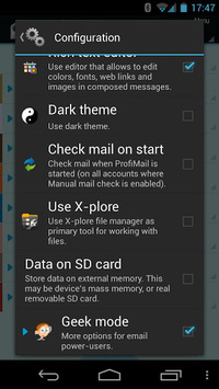 ProfiMail Go - email client for PC screenshot 3