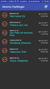 USGS Earthquake Tracker for PC screenshot 1