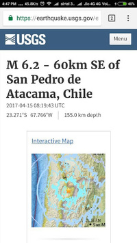 USGS Earthquake Tracker for PC screenshot 2