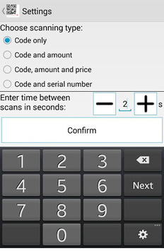LoMag Barcode Scanner to Excel for PC screenshot 2