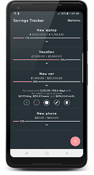 Savings Tracker for PC screenshot 1