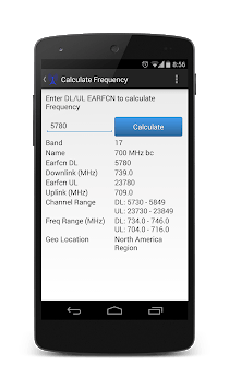 EARFCN Calculator for PC screenshot 2