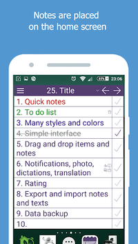 NoteToDo. Notes. To do list for PC screenshot 1