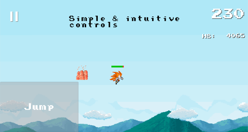 Dimension Dash -a Sonic runner for PC screenshot 1