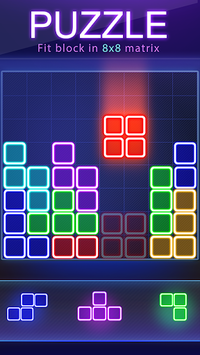 Glow Block Puzzle for PC screenshot 1