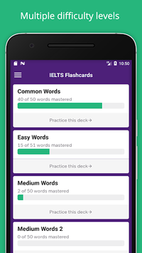 IELTS Exam Preparation: Vocabulary Flashcards for PC screenshot 3