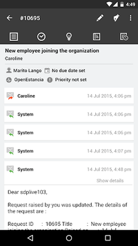 ServiceDesk Plus SaaS HelpDesk for PC screenshot 3