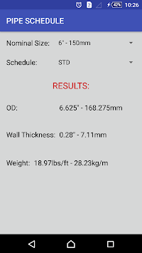 Pipe Schedule for PC screenshot 1