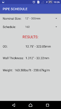 Pipe Schedule for PC screenshot 2