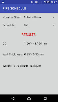 Pipe Schedule for PC screenshot 3