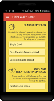 Classic Rider-Waite Tarot Deck for PC screenshot 1