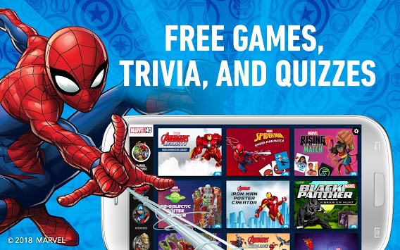 Marvel HQ – Games, Trivia, and Quizzes for PC screenshot 1