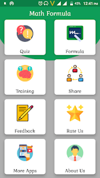 All Math Formula, Math Quiz, All Math Tricks for PC screenshot 1
