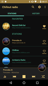 Chillout & Lounge music radio for PC screenshot 1