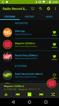 DFM, Radio Record & Europa plus Unofficial for PC screenshot 1