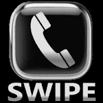 THEME SWIPE DIALER SILVER GLASS APK