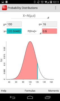 Probability Distributions for PC screenshot 1