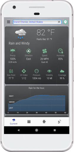 Hyperlocal Weather (Dark Sky Powered by) & Radar for PC screenshot 1