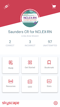 Saunders Comprehensive Review for NCLEX RN for PC screenshot 1
