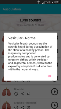 Auscultation ( Heart & Lung Sounds) for PC screenshot 3