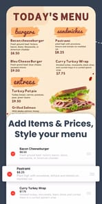 Menu Maker, Menu Templates for PC screenshot 2