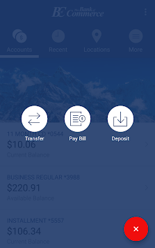 The Bank of Commerce Mobile for PC screenshot 2