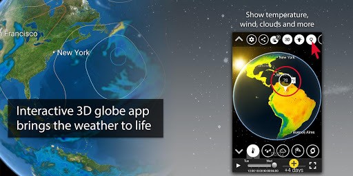 MeteoEarth for PC screenshot 1